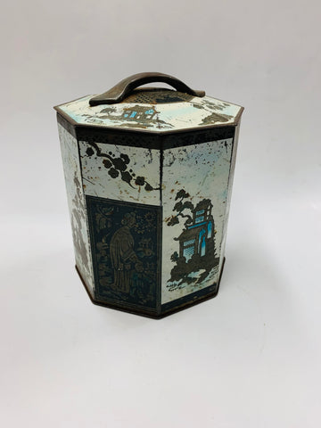 Vintage Tea Caddy tin