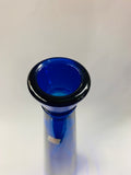 Zwiesel Glass Tall cobalt blue vase
