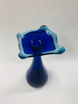 Midcentury design Cobalt blue vase