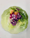 Hand painted Royal Doulton fruit plate by H. Piper