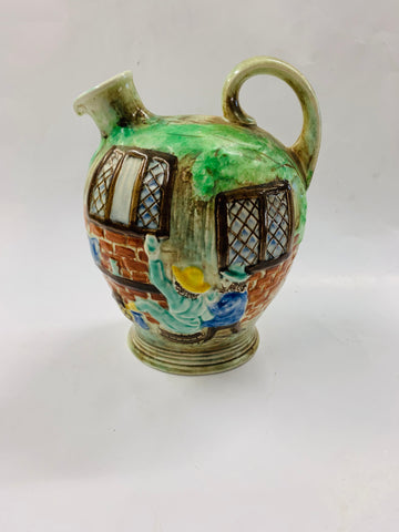 Burslem hand painted jug
