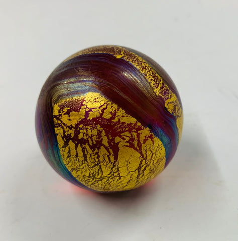 Isle of Wight small iridescent paperweight