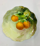 Hand painted Royal Doulton fruit plate by H. Piper