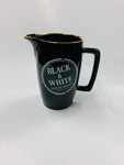 Buchanans black and white scotch whisky jug