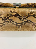 Vintage snake skin handbag