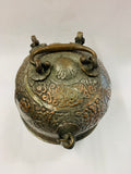 Antique Middle Eastern Pandan spice caddy box