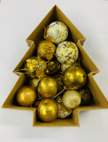 Xmas box of Xmas decorations