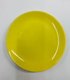 Crown Lynn yellow colour glaze plate