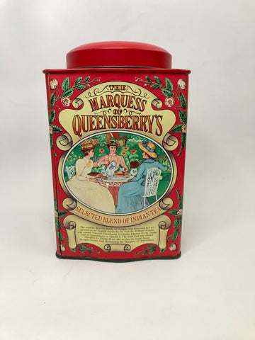The Marquess of Queensberry Red Indian Tea Tin