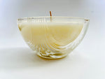 Bespoke Glass Bowl with Etched Swirls