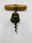 Antique bottle opener corkscrew