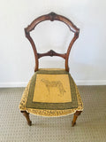 Victorian Occasional Chair Balloon Back