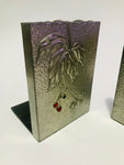 Art Nouveau Pewter Bookends