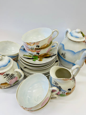 21 Piece Japanese Teaset