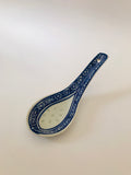 Traditional Chinese Blue and White Rice Spoon