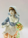 Royal Worcester Figurine Rosie picking Apples