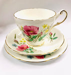 Regency Trio Cup Saucer and Plate