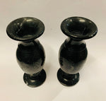 Pair of Oriental Marble vases