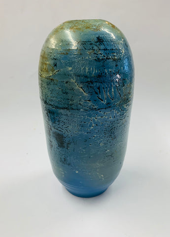 Naomi Allan New Zealand studio pottery vase