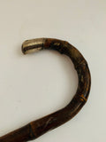 Sterling Silver Tipped Walking Stick Handle