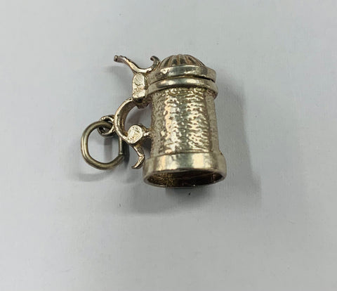 Silver Stein mug charm