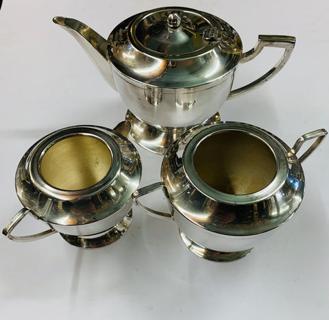 3 Piece Silver Plated Teaset