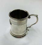 Silver Plated enamel Baby mug