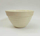 Crown Lynn White Beehive Mixing Bowl