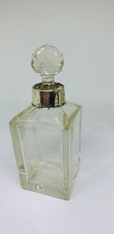 Sterling Silver topped perfume bottle