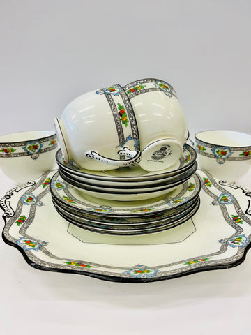 Adderleys “Autumn” 13 Piece Teaset