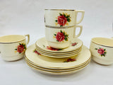 Vogue Tableware Set of Four Trios by H.Anysley and Co