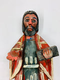 Folk Art wooden religious figure