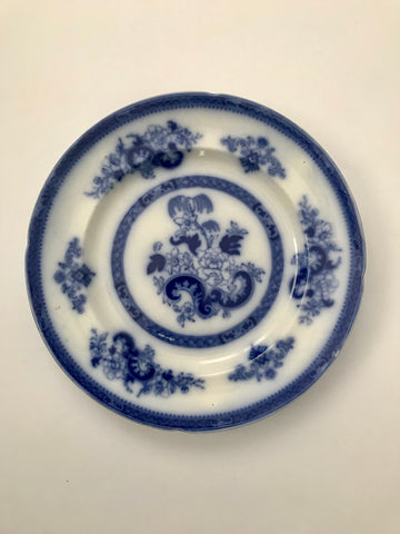 Imperial Stoneware Blue and White Plate
