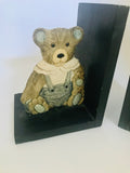 Teddy Wooden Bookends