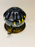 Art Glass Double Handled Planter