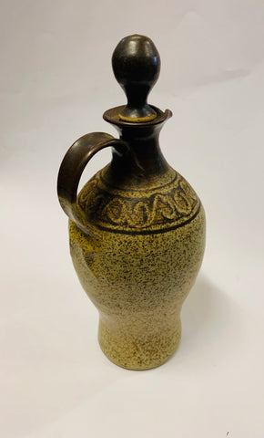Mid Century NZ pottery Decanter