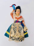 Traditional Napoli Made Doll with Handmade Cloths