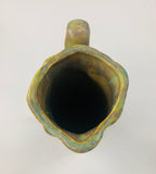 Rare early Crown Lynn trickle glaze large jug
