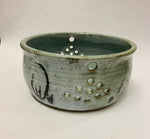 Pottery egg bowl