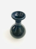 Dark Blue Pottery Drip Vase
