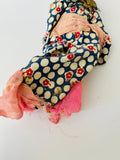 Arabic Hand Made Cloth Doll with Pink Sash