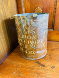 Very old paint tin