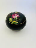 Round Lacquer Hand Painted Box