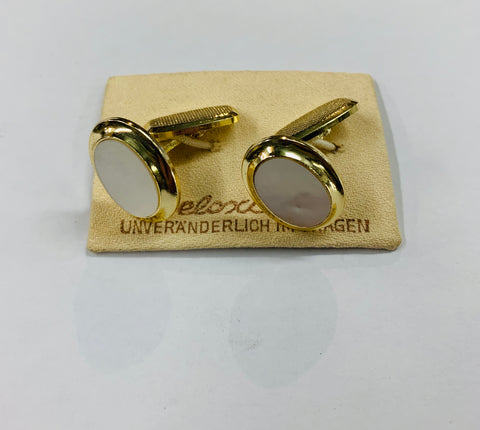 Oval Mother of a Pearl Cufflinks