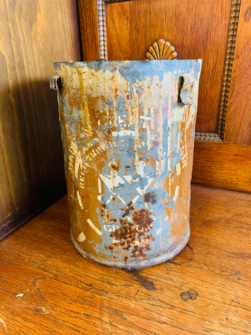 Very old paint tin