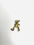 Sterling Silver Football Charm