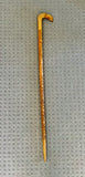 Light Whittled Walking Stick with Tapered Handle