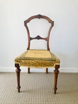 Victorian Occasional Chair Balloon Back