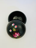 Round Lacquer Hand Painted Box