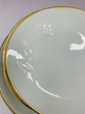 Noritake Golden Rose set of 4 cup saucer and plates
